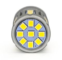 motoLEDy W21/5W LED žiarovka 7443 12-24V bez chyby 3000lm biela