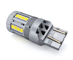 motoLEDy W21/5W LED žiarovka 7443 12-24V bez chyby 3000lm biela