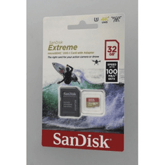 HAMA SanDisk Extreme micro SDHC 32 GB 100 MB/s A1 Class 10 UHS-I V30, adapter,akčné kamery