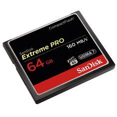 HAMA SanDisk Extreme Pro CF 64 GB 160 MB/s VPG 65, UDMA 7