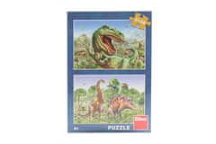 DINO Dinosaur Puzzle 2x48 dielikov