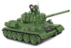 Cobi T-34-85 z druhej svetovej vojny, 668 kociek, 1 figúrka