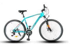 Olpran Horský bicykel 27,5 čierna/modrá