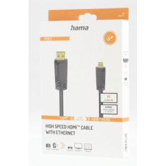 HAMA micro HDMI kábel High Speed 4K 1,5m