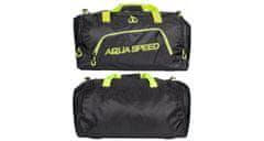 Aqua Speed Duffle Bag L športová taška čierna-žltá 36 l