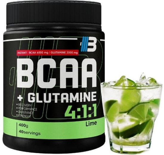 BODY NUTRITION BCAA + Glutamine 4:1:1 (400g) - limetka