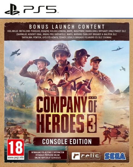 Cenega Company of Heroes 3 Console Launch Edition STEELBOOK (PS5)