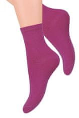 Amiatex Dámske ponožky 037 pink + Nadkolienky Gatta Calzino Strech, ružová, 35/37