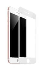 LG Tvrdené sklo Red iPhone 7 Plus Full Cover biele 96314