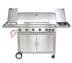 G21 Moderný plynový gril Mexico BBQ Premium line 7 horákov 6390306