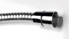 SAPHO , SET sprchová hadica k batérii na okraj vane, F1/2'- F1/2', 275 cm, chróm, FLE18