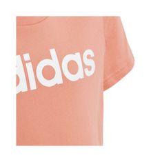 Adidas Tričko výcvik ružová S Lin Tee JR