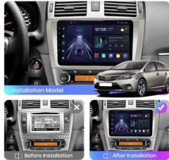 2 GB+32 GB Autorádio pre Toyota Avensis 2008-2015 Android s GPS navigáciou, WIFI, USB, Bluetooth, Android rádio Toyota Avensis 2008-2015