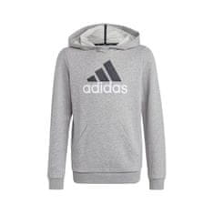 Adidas Mikina sivá 105 - 110 cm/4 - 5 leta Big Logo 2 Hoody JR