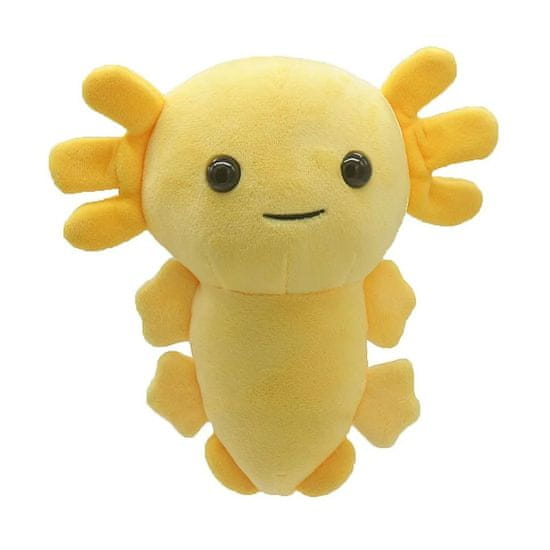 Cozy Noxxiez AX006 Axolotl žlutý - vodní dráček plyšový 21 cm