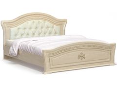 nabbi Rustikálna manželská posteľ s roštom Molis BC-160 160x200 cm - breza polárna
