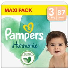 Pampers Harmonie Plienky veľ. 3 (87 ks plienok) 6-10 kg