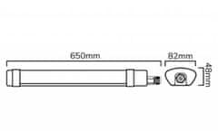 HADEX LED svietidlo LEDOM TRI-PROOF 30W 4000K 650mm