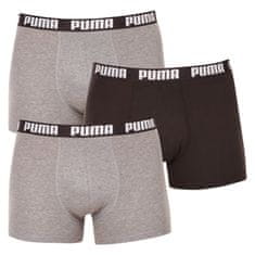 Puma 3PACK pánske boxerky viacfarebné (701206546 004) - veľkosť M