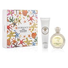 Versace Eros Pour Femme – EDT 100 ml + telové mlieko 150 ml