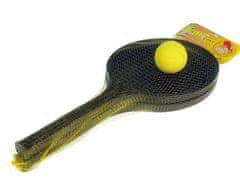 Rappa Soft tenis čierny + 1 loptička