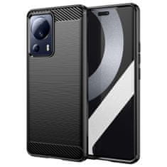 IZMAEL Carbon Shield TPU puzdro pre Xiaomi 13 Lite - Čierna KP26440