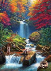 Cobble Hill Puzzle Tajomné vodopády na jeseň 1000 dielikov