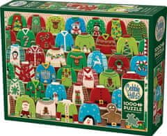 Cobble Hill Puzzle Škaredé vianočné svetre 1000 dielikov