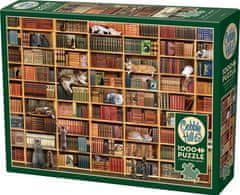 Cobble Hill Puzzle Mačacia knižnica 1000 dielikov