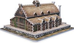 Wrebbit 3D puzzle Pán prsteňov: Zlatá sieň Edoras 445 dielikov