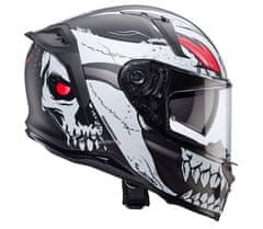 Caberg Helma na moto Avalon X Punk matt grey/white/red vel.XL