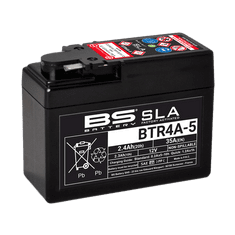 BS-BATTERY V továrni aktivovaný akumulátor BTR4A-5 (FA) (YTR4A-5 (FA)) SLA