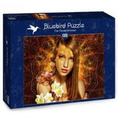 Blue Bird Puzzle Kvetinové dievča 1000 dielikov