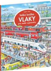 Veľká knižka - VLAKY pre malých rozprávačov - Stefan Lohr