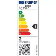 EMOS LED žiarovka ZQ9526 CLS JC 1,9W(22W) 210lm G9 WW