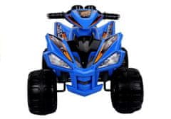 Lean-toys Štvorkolka na batérie Big Wheels Blue