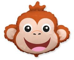 Balón fóliový Opica - Opička - safari - 68 cm