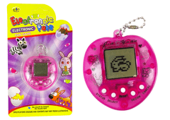 Lean-toys Elektronická hra Tamagoči Pet Pink