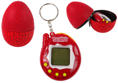 Lean-toys Tamagoči v hre s vajíčkom Elektronické zvieratko červené