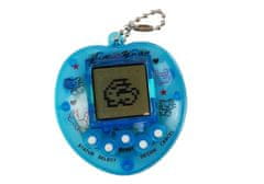 Lean-toys Elektronická hra Tamagoči Blue s krátkou reťazou