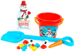 Lean-toys Sada snehuliakov Modrá 6498