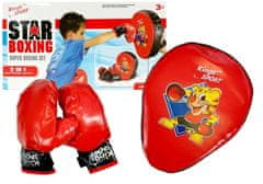 Lean-toys Boxerská súprava rukavíc Shield Combat Sports