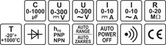 YATO Multimeter digitálny