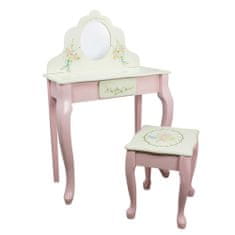 Teamson Fantasy Fields - Nábytok na hranie -Bouquet Classic Play Vanity Table & Stool Set
