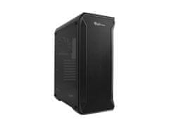 Genesis Počítačová skriňa IRID 505 BLACK MIDI TOWER (USB 3.0), 2x 120mm ventilátory