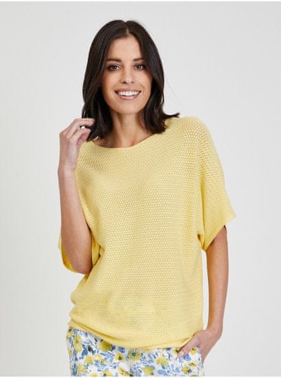 Orsay Žltý ľahký sveter ORSAY