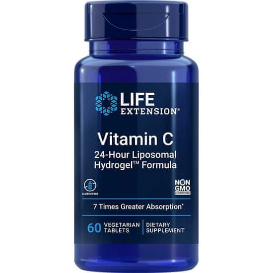 Life Extension Doplnky stravy Vitamin C 24HOUR Liposomal Hydrogel Formula
