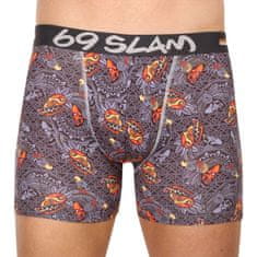 69 SLAM Pánske boxerky fit mayan head dylan (MBYMYN-PO) - veľkosť M