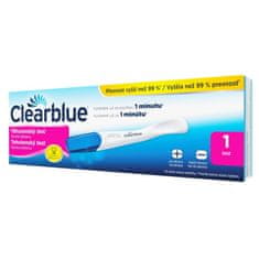 CLEARBLUE Plus tehotenský test rýchla detekcia 1 kus