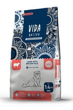 Kraftia VIDA NATÍVA CAT Adult Lamb & Rice 1,4kg